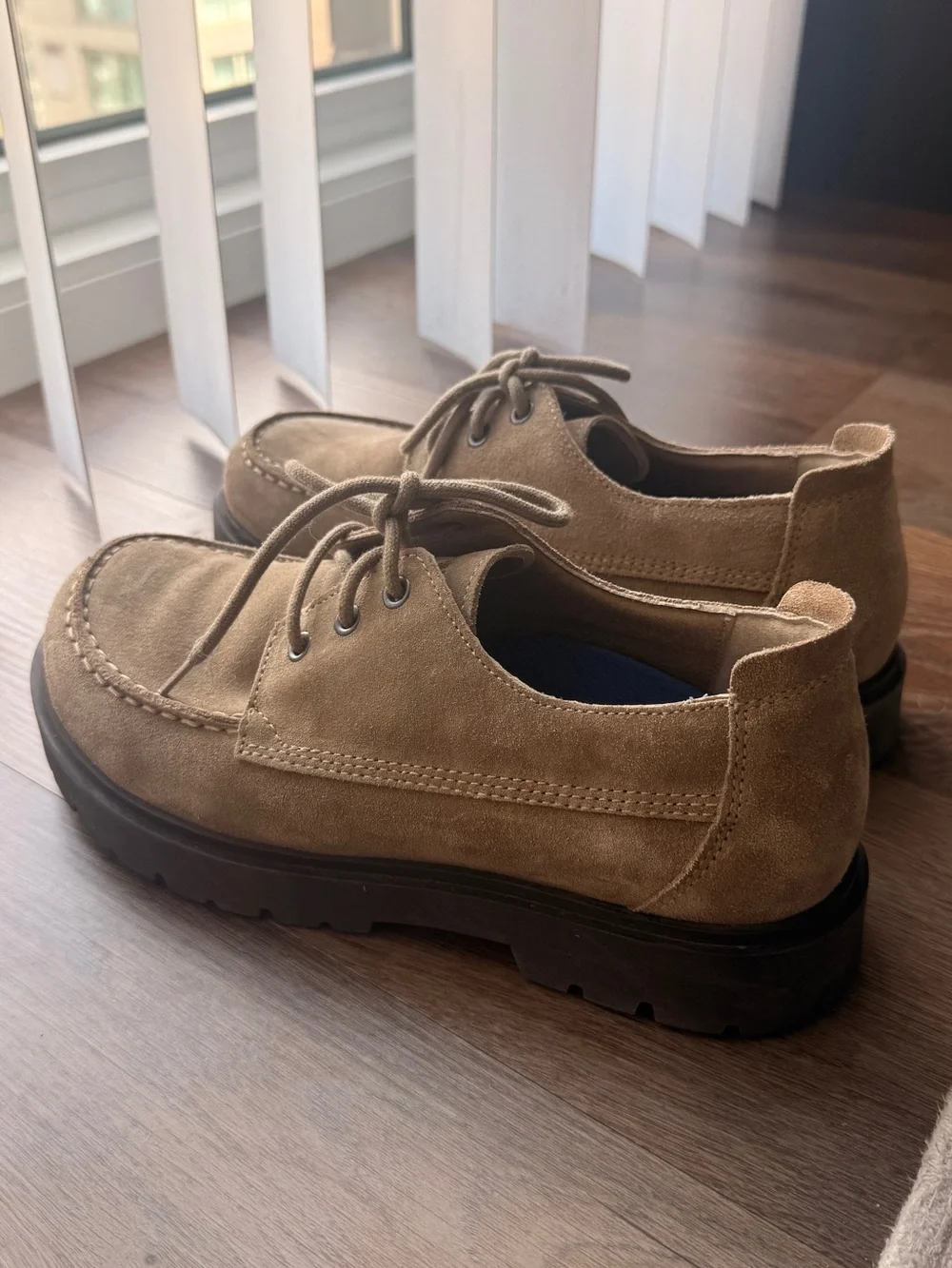 Birkenstock Men's Highwood Moc Lace Suede Leather size 8